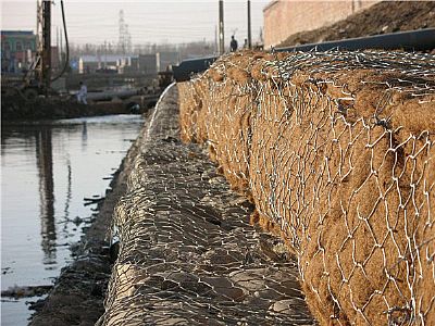 铅丝石笼网应用到河道护岸工程的质量控制